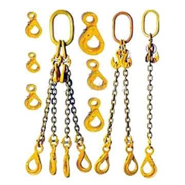 Chain slings — single, two, three and four-leg assemblies
