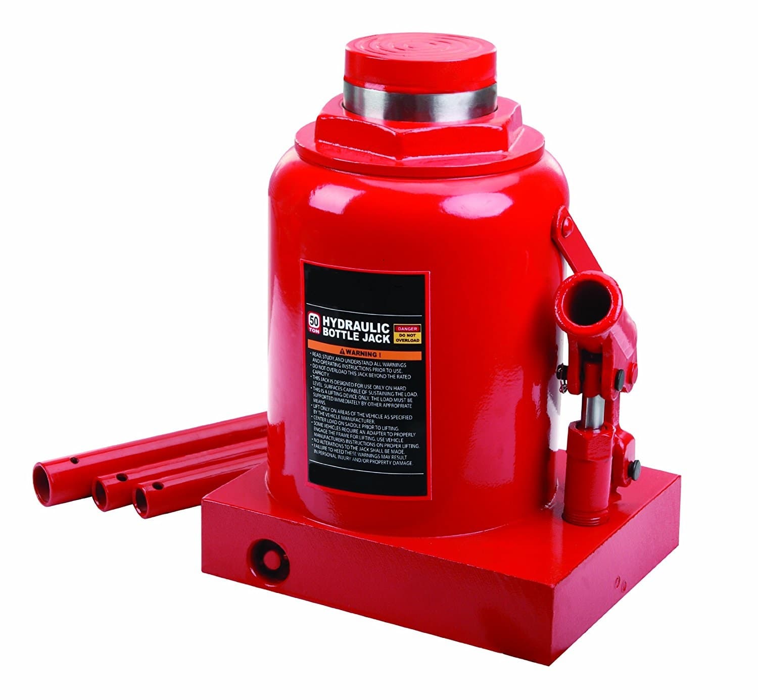 Hydraulic bottle jack