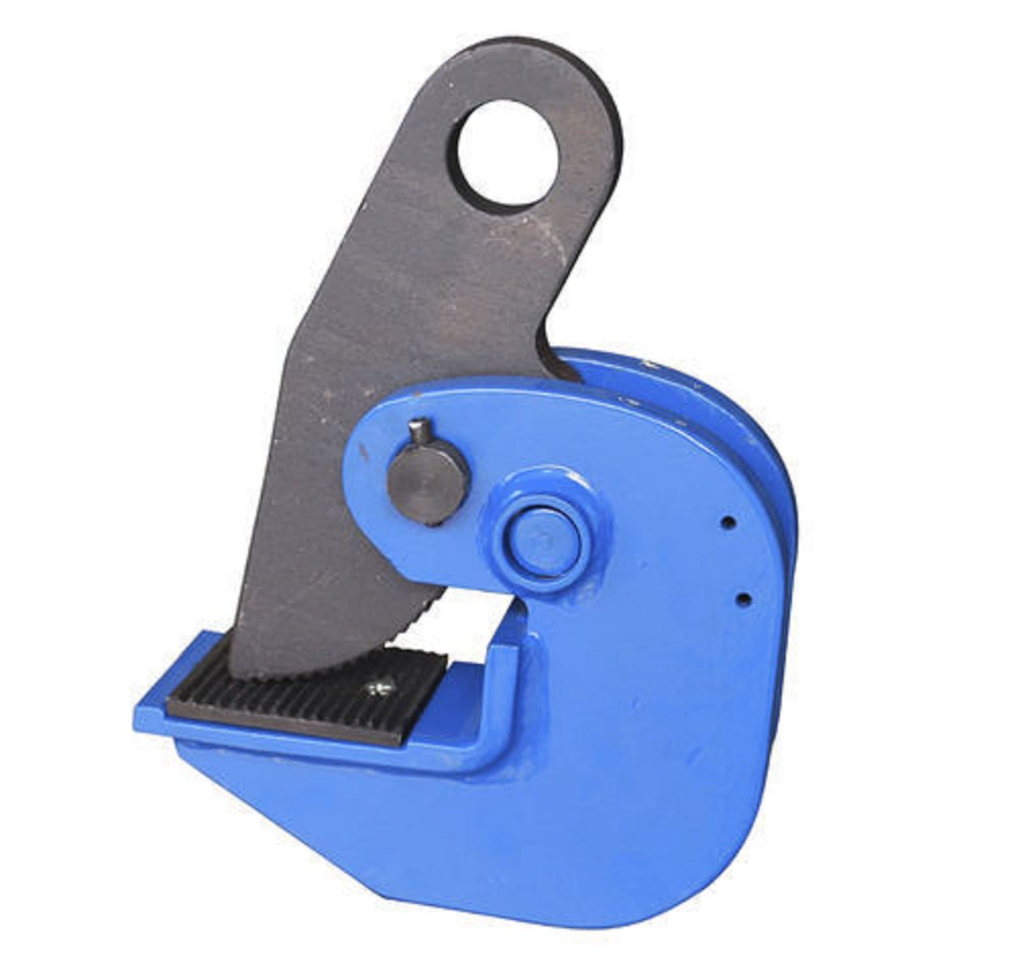 Horizontal plate lifting clamp