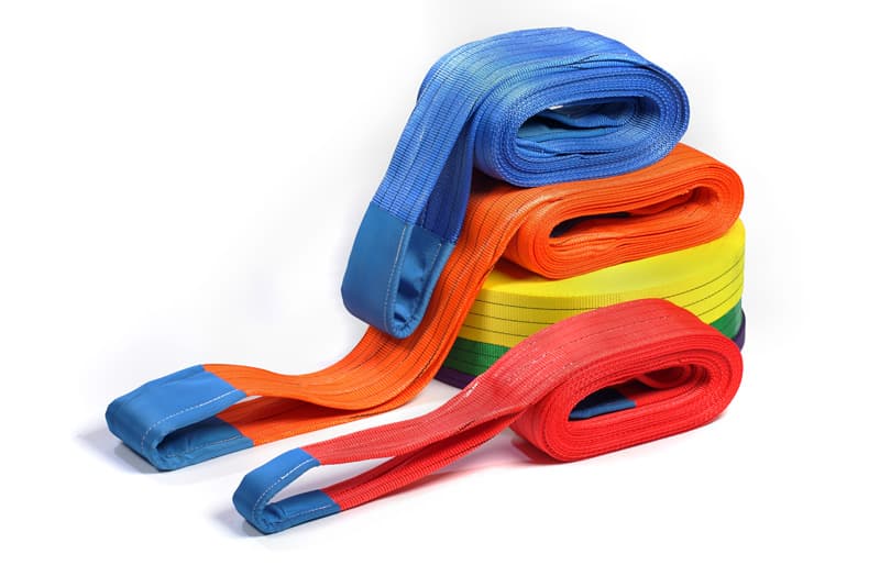 Polyester webbing slings — EN 1492 colour-coded