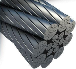 Cable-laid grommet sling