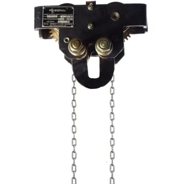 Powerfull Geared Travelling Trolley (GTT) — for I-beam and tapered-beam mounting